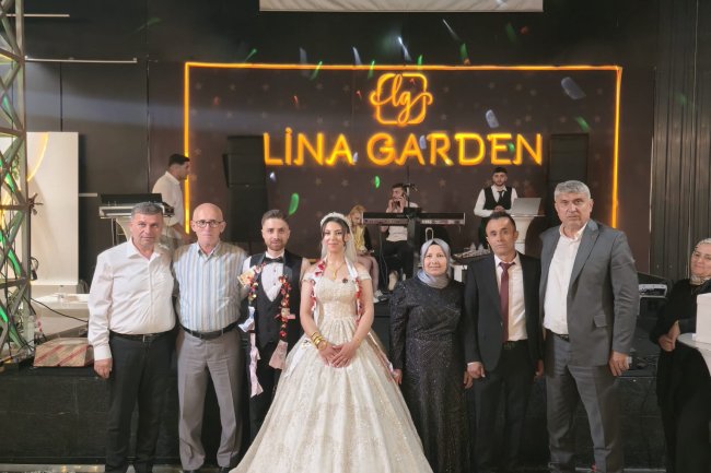 GENÇ ÇİFTİMİZE BİR ÖMÜR BOYU MUTLULUKLAR DİLERİZ