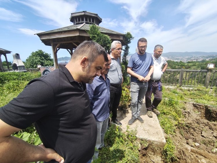 GÜLÜÇ BELEDİYESİ MİLLET BAHÇESİ CAM TERAS PROJESİNDE START VERİLDİ!