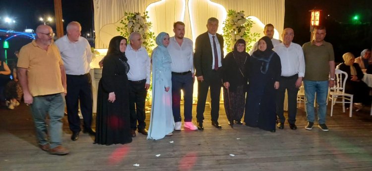 GENÇ ÇİFTİMİZE BİR ÖMÜR BOYU MUTLULUKLAR DİLERİZ
