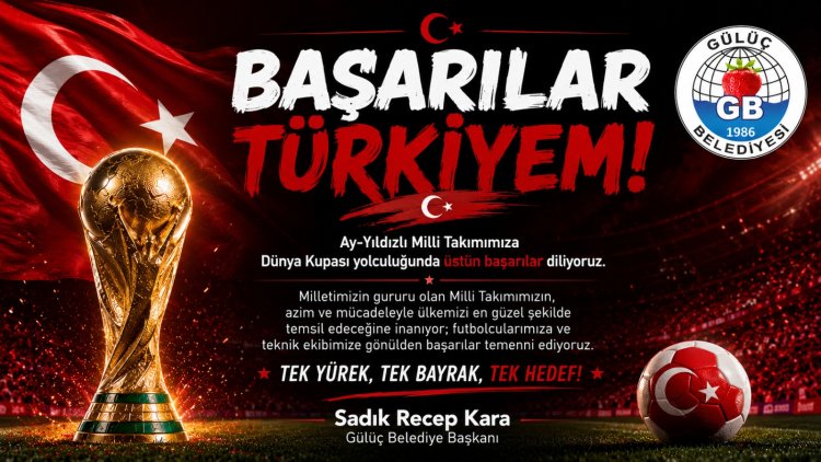 Başarılar Türkiyem...