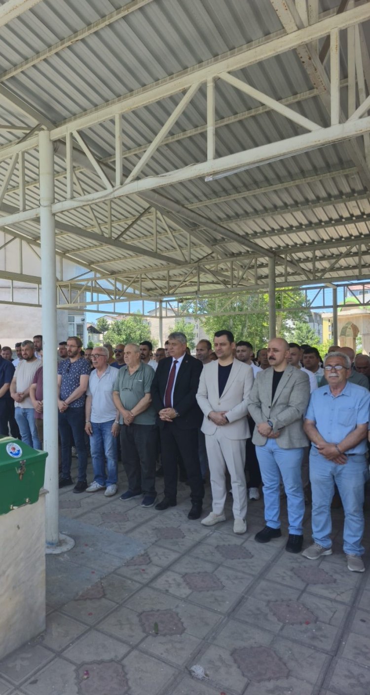 CENAZE MERASİMİNE KATILIM SAĞLADIK...