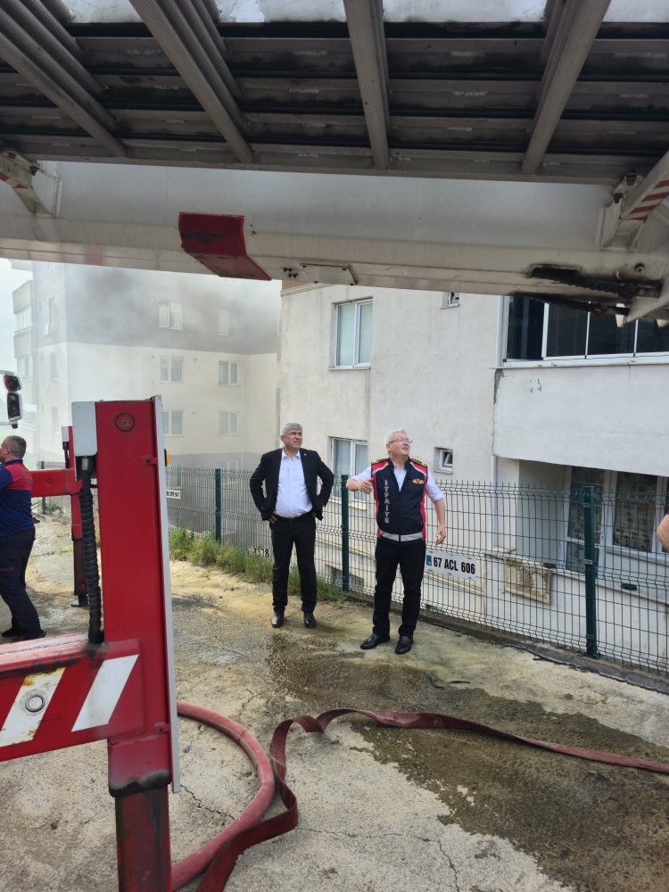 BELDEMİZDE ÇIKAN YANGINA MÜDAHALEDE BULUNDUK...