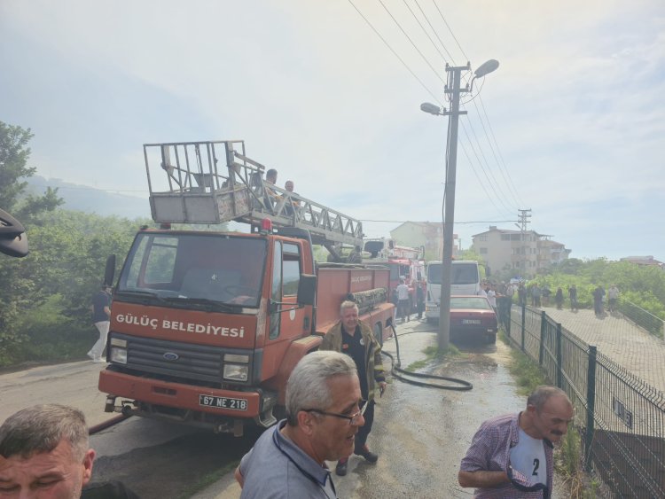 BELDEMİZDE ÇIKAN YANGINA MÜDAHALEDE BULUNDUK...