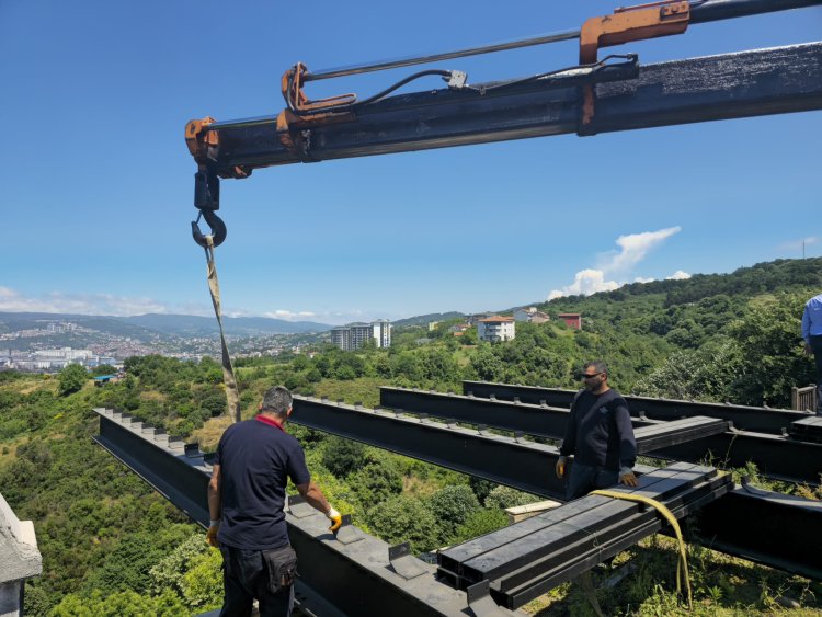 SEYİR TERASI PROJEMİZ ARALIKSIZ OLARAK DEVAM EDİYOR...