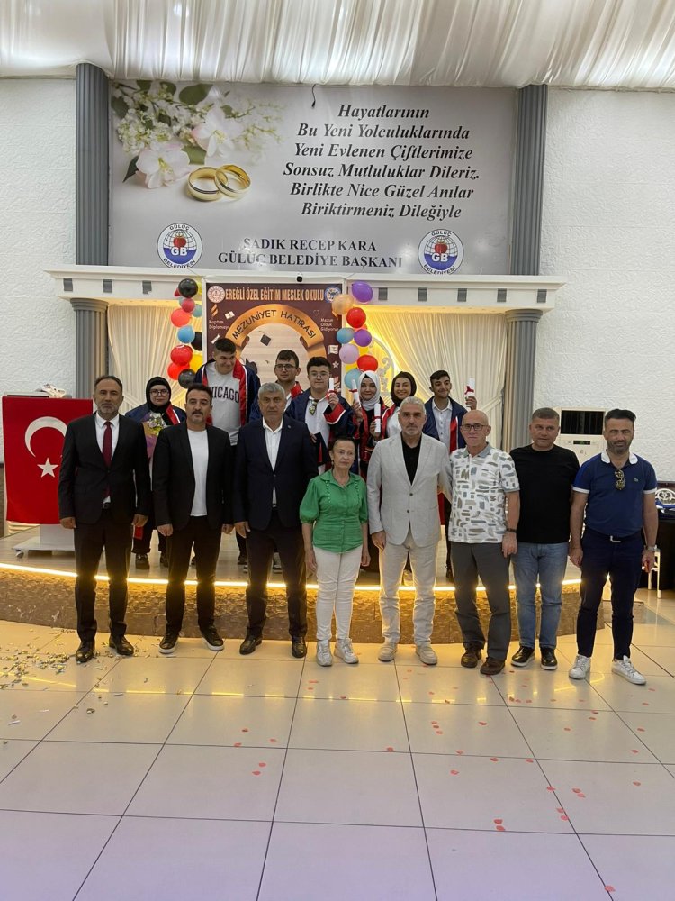 MEZUNİYET TÖRENİ PROGRAMINA KATILIM SAĞLADIK...