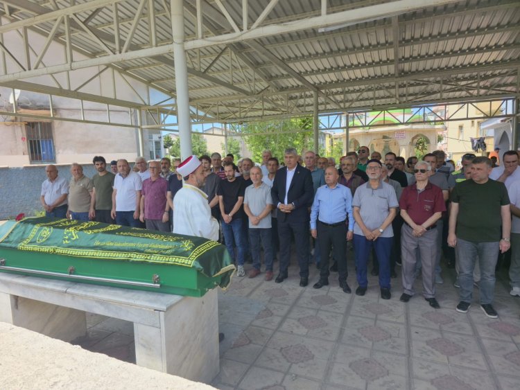 CENAZE MERASİMİNE KATILIM SAĞLADIK...