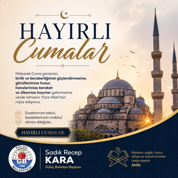 HAYIRLI CUMALAR...