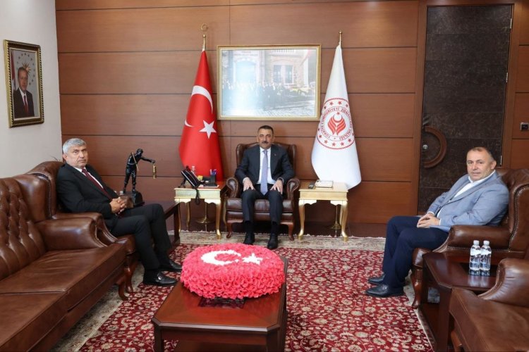 ZONGULDAK VALİMİZ OSMAN HACIBEKTAŞOĞLUNU ZİYARETTE BULUNDUK...