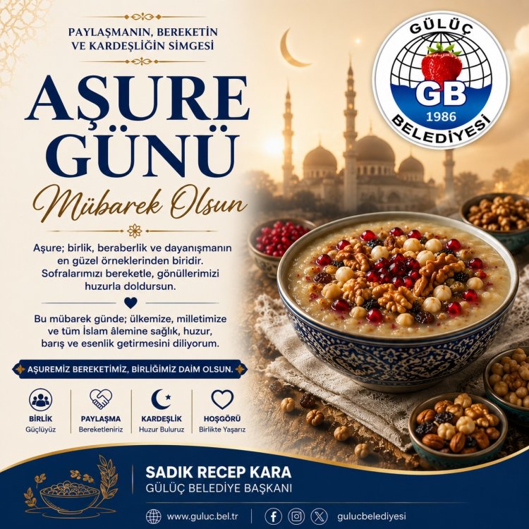 AŞURE GÜNÜMÜZ MÜBAREK OLSUN...