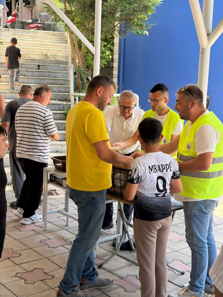 AŞURE PROGRAMIMIZ YOĞUN KATILIMLA GERÇEKLEŞTİRİLDİ