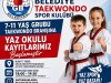 GÜLÜÇ BELEDİYE TAEKWONDO SPOR KULÜBÜ YAZ OKULU KAYITLARI BAŞLADI!...