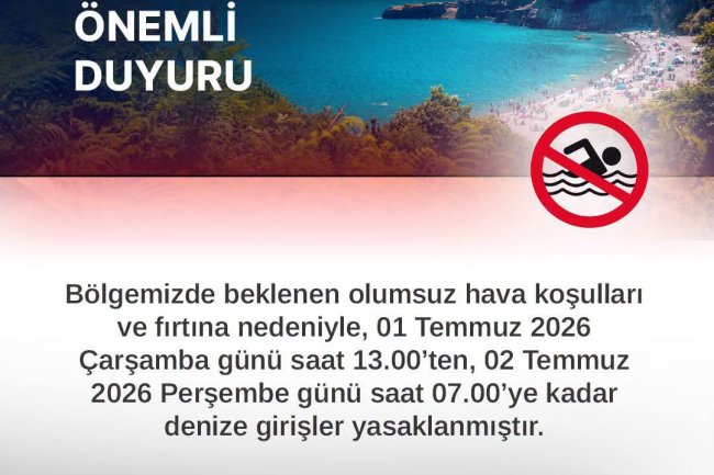 ÖNEMLİ DUYURU