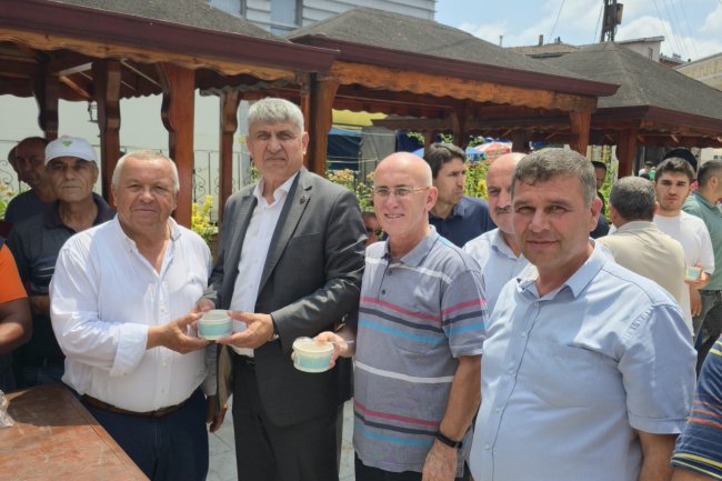 AŞURE DAĞITIM PROGRAMINA KATILIM SAĞLADIK...