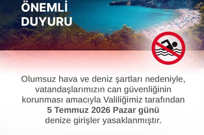 ZONGULDAK VALİLİĞİNDEN DUYURULUR...