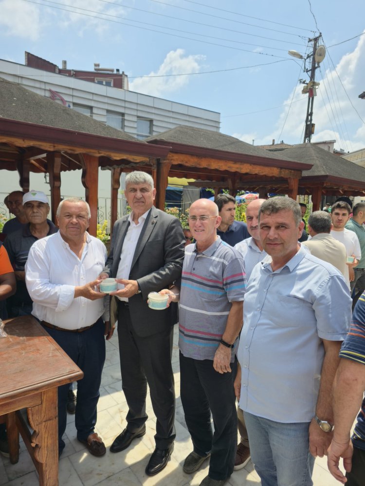 AŞURE DAĞITIM PROGRAMINA KATILIM SAĞLADIK...