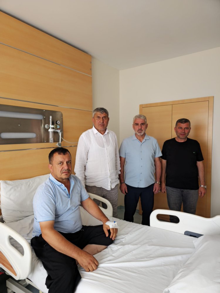 GEÇMİŞ OLSUN DİLEKLERİMİZİ İLETİYORUZ...