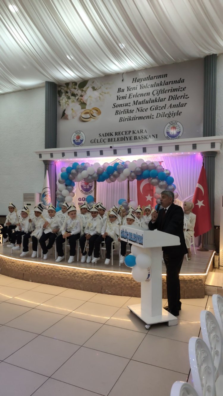 GÜLÜÇ BELEDİYESİ SÜNNET ŞÖLENİMİZ YOĞUN KATILIMLA GERÇEKLEŞTİ...