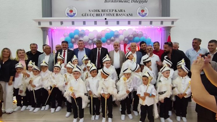 GÜLÜÇ BELEDİYESİ SÜNNET ŞÖLENİMİZ YOĞUN KATILIMLA GERÇEKLEŞTİ...