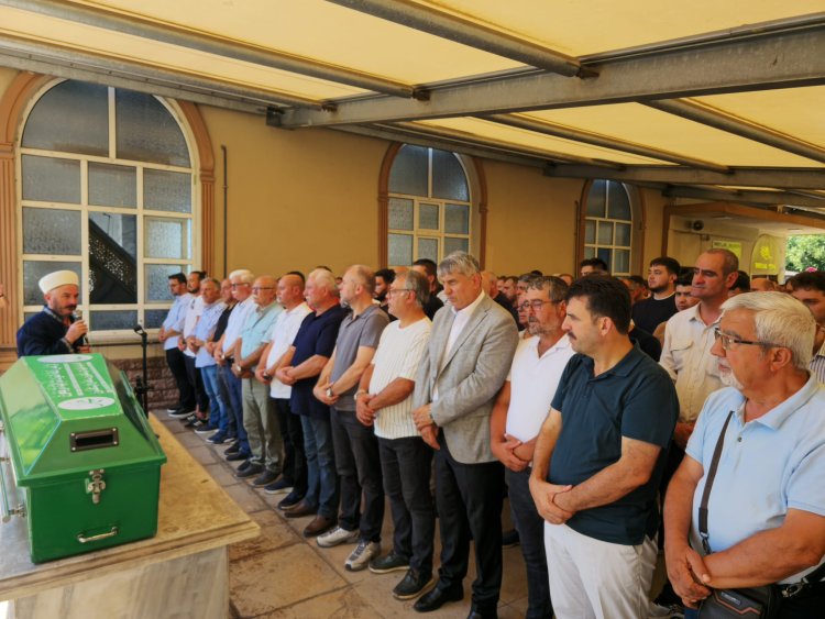 CENAZE MERASİMİNE KATILIM SAĞLADIK...