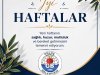 İYİ HAFTALAR GÜLÜÇ...