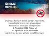ÖNEMLİ DUYURU...