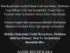 VEFAT & BAŞSAĞLIĞI