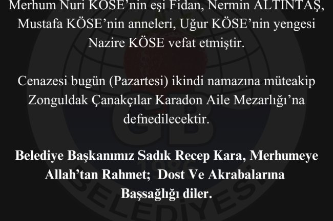 Vefat & Başsağlığı