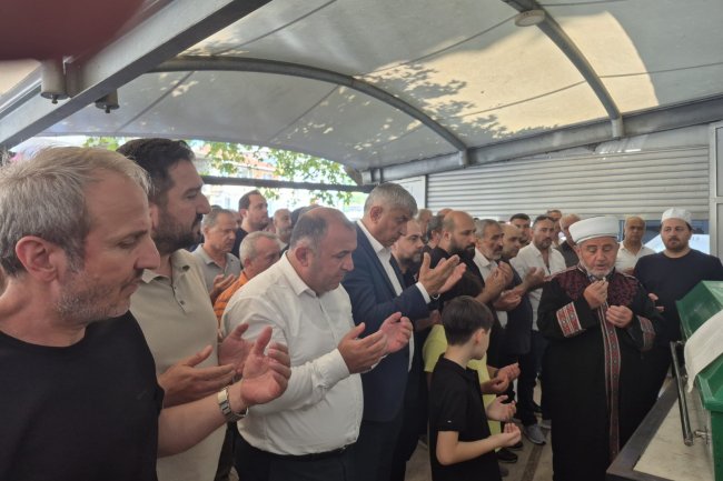 CENAZE MERASİMİNE KATILIM SAĞLADIK...