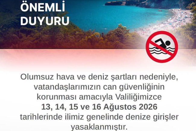 ZONGULDAK VALİLİĞİNDEN DUYURULUR....