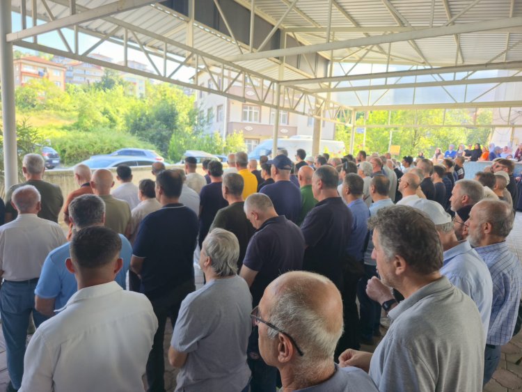 CENAZE MERASİMİNE KATILIM SAĞLADIK....