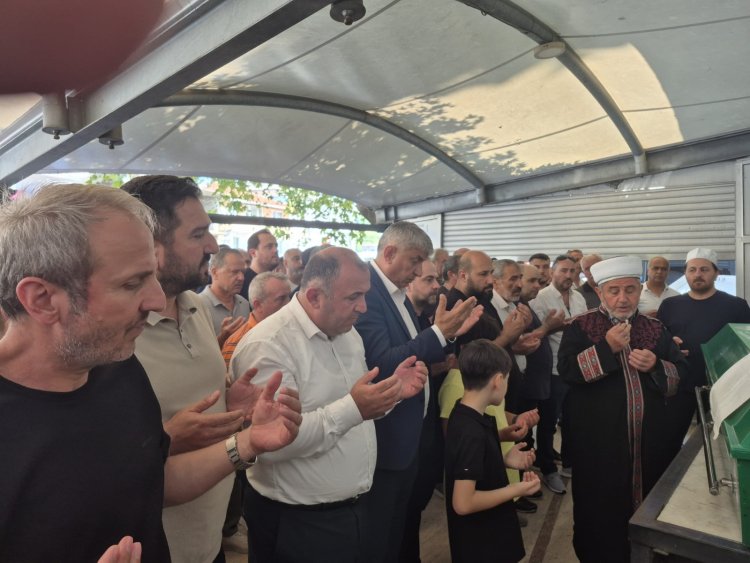 CENAZE MERASİMİNE KATILIM SAĞLADIK...