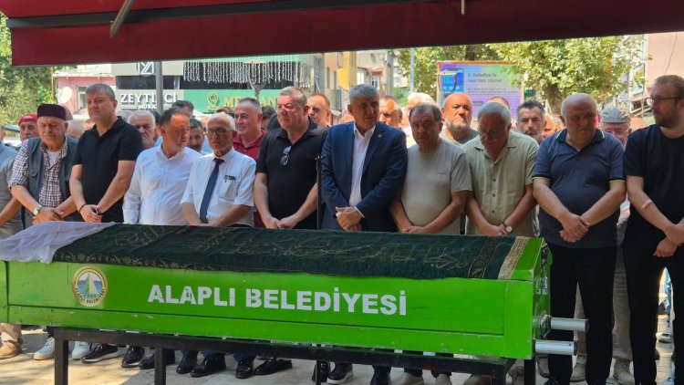CENAZE MERASİMİNE KATILIM SAĞLADIK...