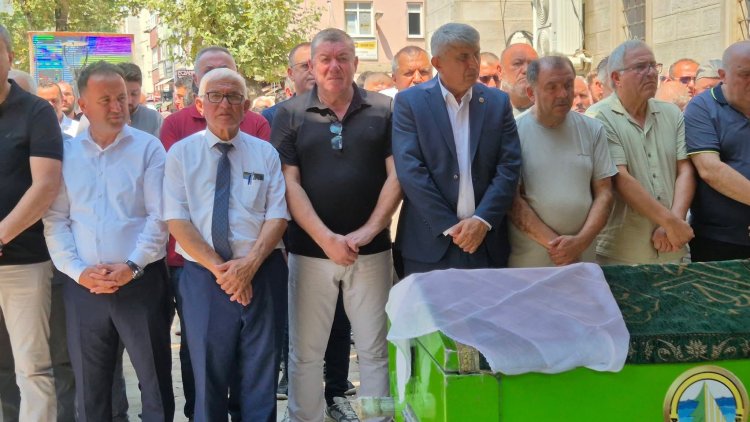 CENAZE MERASİMİNE KATILIM SAĞLADIK...