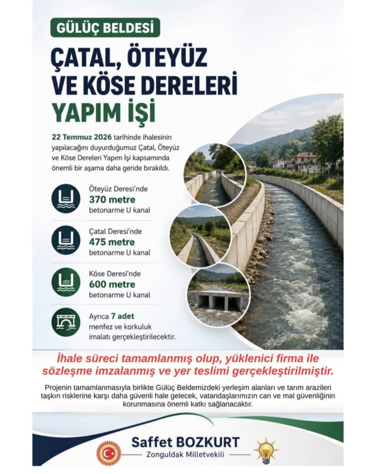 GÜLÜÇ BELDEMİZE HAYIRLI OLSUN!