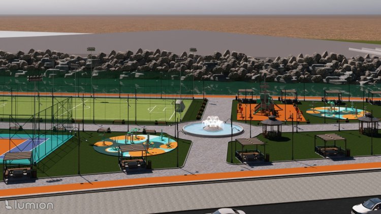 Çengel Mahallemize Gençlik Parkı Projemizde Çalışmalar Başladı