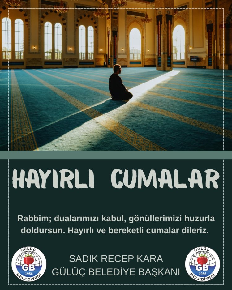 HAYIRLI CUMALAR...