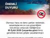 METEOROLOJİK DUYURU...