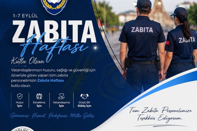 Zabıta Haftası Kutlu Olsun