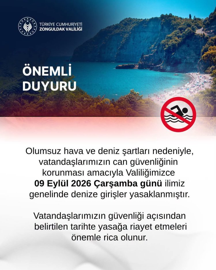 METEOROLOJİK DUYURU...