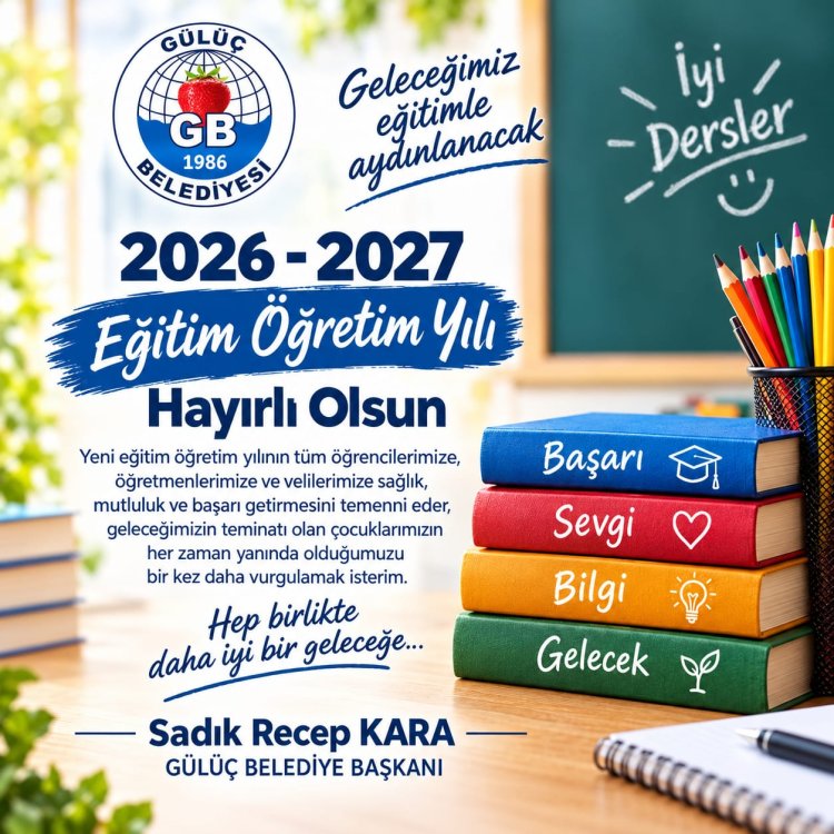 2026-2027 EĞİTİM ÖĞRETİM YILI HAYIRLI OLSUN...