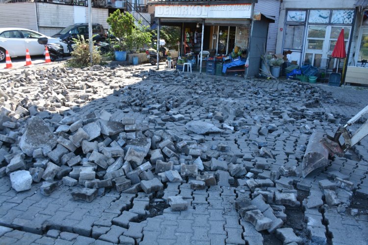 GÜLÜÇ SAHİL BULVARI’NDA YENİLEME ÇALIŞMALARIMIZ DEVAM EDİYOR