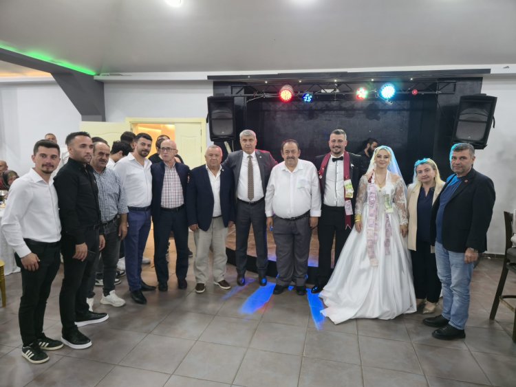 GENÇ ÇİFTİMİZE BİR ÖMÜR BOYU MUTLULUKLAR DİLERİZ...