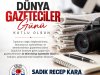 21 Ekim Dünya gazeteciler günü kutlu olsun