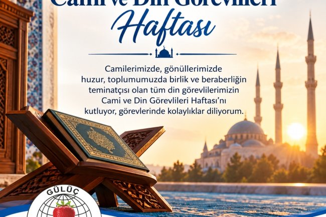 1-7 Ekim Cami ve Din Görevlileri Haftası Kutlu Olsun...