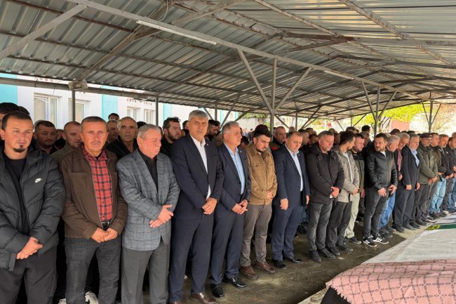 CENAZE MERASİMİNEKATILIM SAĞLADIK...