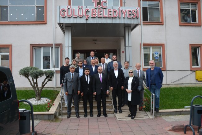 TÜRKİYE YÜZYILI BULUŞMALARI KAPSAMINDA GÜLÜÇ’TE ANLAMLI ZİYARET
