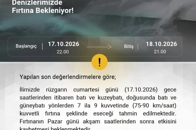 ZONGULDAK VALİLİĞİNDEN DUYURULUR...