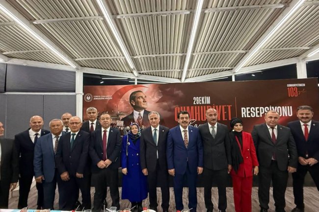 29 Ekim Cumhuriyet Bayramı Resepsiyonu’na Katıldık