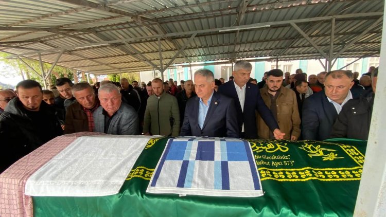 CENAZE MERASİMİNEKATILIM SAĞLADIK...