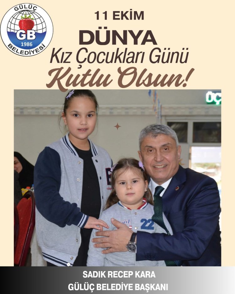 11 Ekim Dünya Kız Çocukları Günü Kutlu Olsun